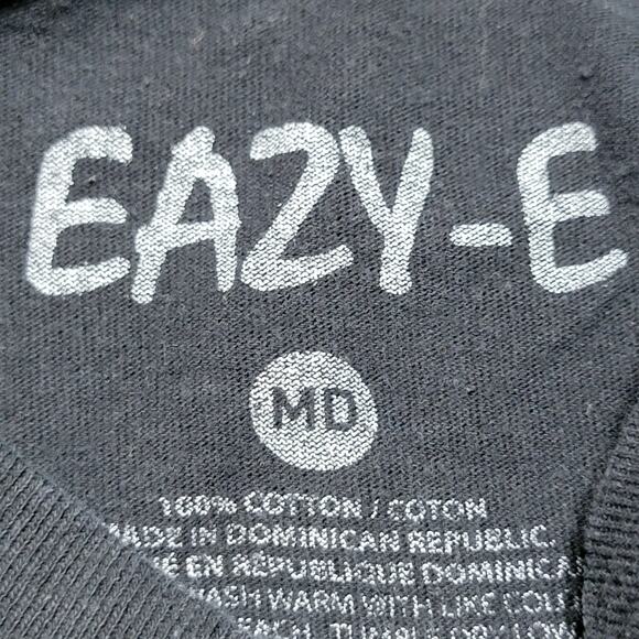 Eazy-E Black Unisex Tee - Size Medium - Picture 5 of 5